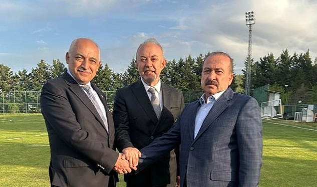 TFF Başkanı Mehmet Büyükekşi, Gaziantep FK Başkanı Memik Yılmaz ile Bir Araya Geldi- Haber Şafak
