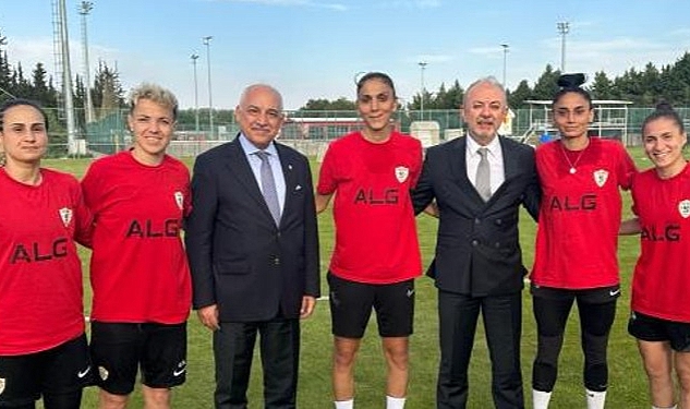 TFF Başkanı Mehmet Büyükekşi'den ALG Spor'a Ziyaret- Haber Şafak
