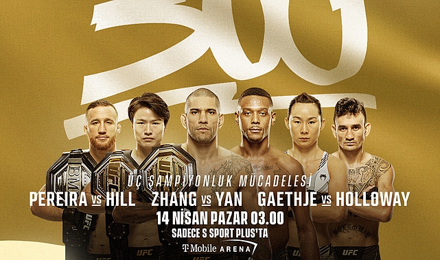 Bu Kartın Dövüşçüleri Tarih Yazacak! UFC 300 Canlı Yayınla Sadece S Sport Plus'ta- Haber Şafak