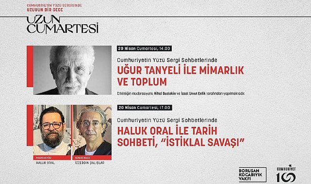 Cumhuriyetin Yüzü sergisi “Uzun Cumartesi" söyleşileri devam ediyor- Haber Şafak