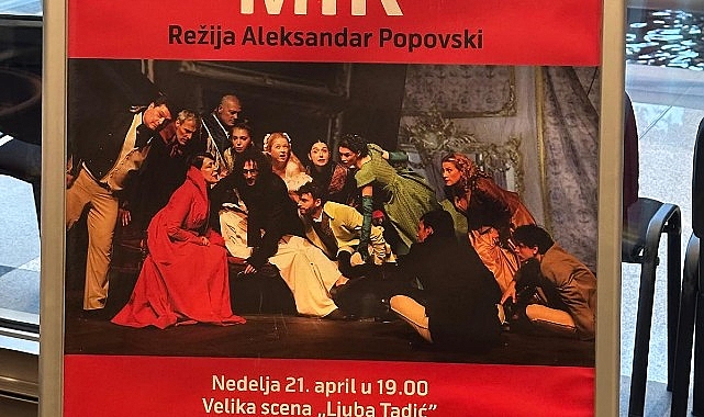 İstanbul Büyükşehir Belediyesi Şehir Tiyatroları, “Savaş ve Barış" adlı oyununu Belgrad seyircisiyle buluşturdu- Haber Şafak