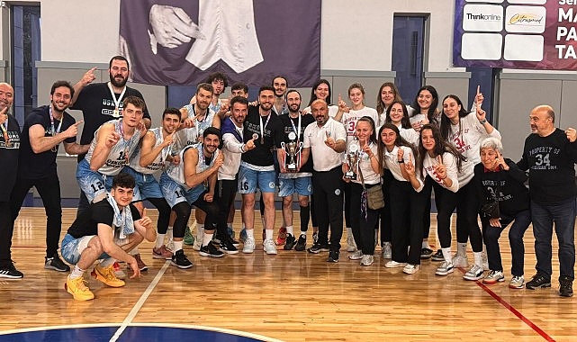 Erkek Basketbol Takımı Avrupa Şampiyonluğu'nu hedefliyor! Üsküdar Üniversitesi Erkek Basketbol takımı Süper Lig Şampiyonu oldu!- Haber Şafak