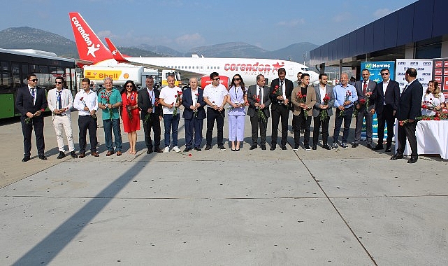 Gazipaşa-Alanya Havalimanı Corendon'un ilk Brüksel uçusunu karşıladı- Haber Şafak