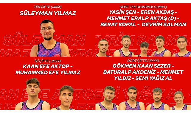 Türkiye Kürek Milli Takımı, Polonya'da düzenlenecek Gençler Avrupa Kürek Şampiyonası'nda mücadele edecek- Haber Şafak