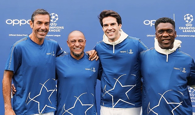 Efsane futbolcular Londra'da OPPO'nun yardım maçında buluştu- Haber Şafak