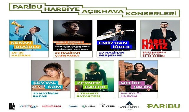 Paribu Harbiye Açıkhava Konserleri Başlıyor- Haber Şafak