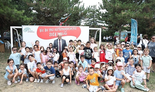 300 çocuk ‘Biz Bu Yaz Kütüphanedeyiz’ etkinliğinde buluştu- Haber Şafak