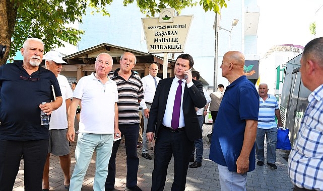 Başkan Aydın’dan yerinde çözüm- Haber Şafak