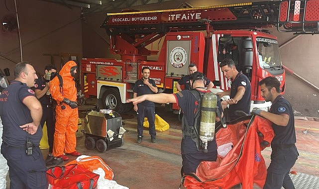 Büyükşehir İtfaiyesinde hizmet içi eğitimler- Haber Şafak