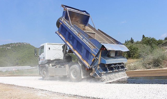 Büyükşehir’den Manavgat’ta asfalt çalışması- Haber Şafak