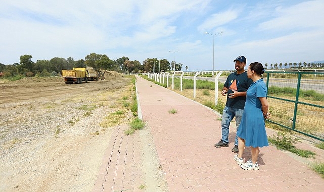 Efes Selçuk Belediye Başkanı Filiz Ceritoğlu Sengel kent genelinde devam eden çalışmaları inceledi- Haber Şafak