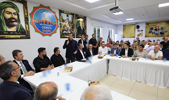Ekrem İmamoğlu, Büyükçekmece Cemevi’nde Alevi vatandaşların Muharrem matemi lokmasına ortak oldu- Haber Şafak