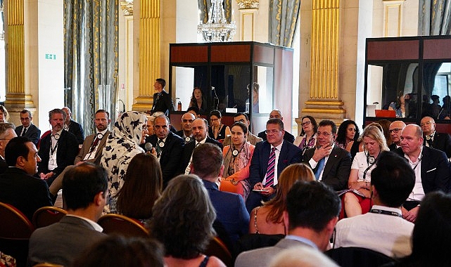 Ekrem İmamoğlu, Paris Belediye Başkanı Anne Hidalgo’nun ev sahipliğinde düzenlenen Ekolojik Geçiş için Belediye Başkanları Zirvesi’nde konuştu- Haber Şafak