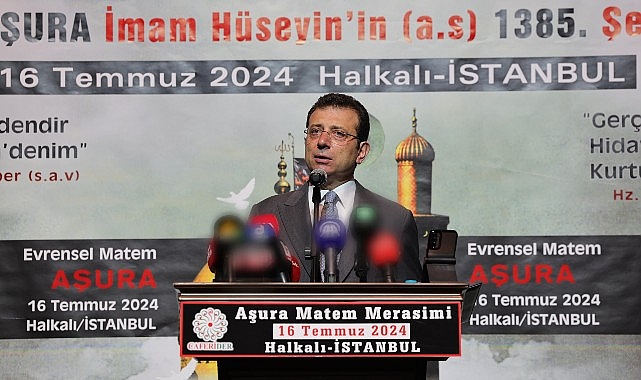 Ekrem İmamoğlu, Türkiye Caferileri Evrensel Aşura Matem Merasim Töreni’ne katıldı- Haber Şafak