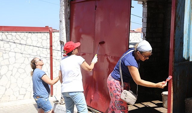 Güzelbahçe Kadınlarından İmece Örneği- Haber Şafak