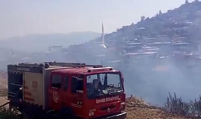 İzmir İtfaiyesi kentin dört bir yanında yangınlarla mücadele ediyor- Haber Şafak