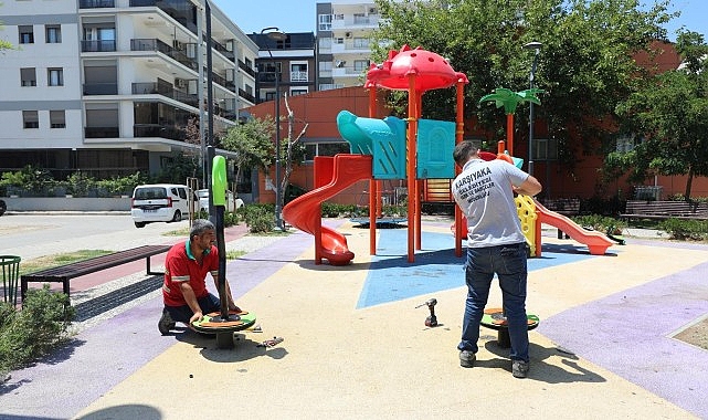 Karşıyaka’da parklar yenileniyor, yeşil doku güçleniyor   – Haber Şafak
