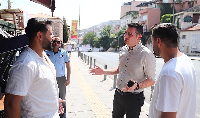 Konak zabıtasından İkiçeşmelik’te sıkı denetim- Haber Şafak
