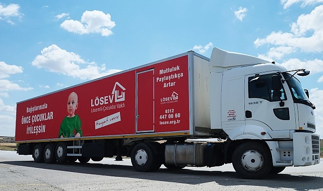 LÖSEV İyilikler Tırı Yola Çıkıyor- Haber Şafak