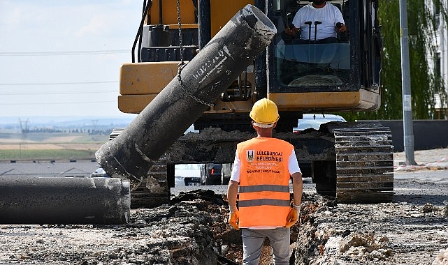Lüleburgaz Belediyesi’nden 6 kilometrelik kanalizasyon hattı- Haber Şafak