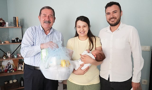 Milas Belediyesi tarafından sosyal sorumluluk projesi olarak sürdürülen ‘Hoş Geldin Bebek Projesi’ devam ediyor- Haber Şafak