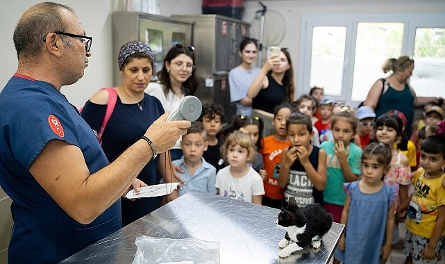 Minik öğrenciler can dostlarla buluştu – Haber Şafak