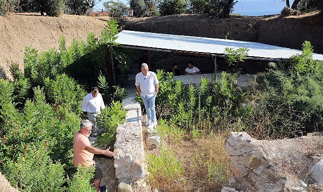 Myrleia Antik Kenti mozaiklerinin korunması ve geleceğe taşınması için başlatılan restorasyon ve konservasyon çalışmaları tamamlandı- Haber Şafak