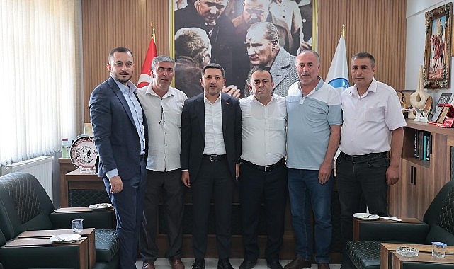 Nevşehir Belediye Başkanı Rasim Arı, Derinkuyu Belediye Başkanı Taner İnce’yi makamında ziyaret etti- Haber Şafak