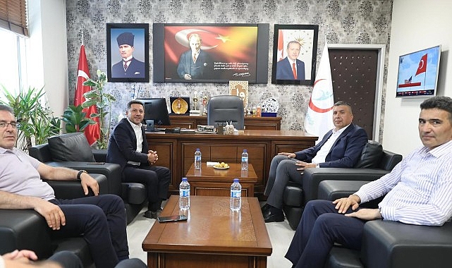 Nevşehir Belediye Başkanı Rasim Arı, Nevşehir İl Sağlık Müdürü Op. Dr. Hasan Tartar’ı ziyaret etti- Haber Şafak
