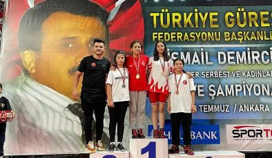 Nevşehir Belediyesi sporcusu Buğlem Kılıç, U-11 Kadınlar Güreş Türkiye Şampiyonası’nda 54 Kg’da Türkiye Şampiyonu oldu- Haber Şafak