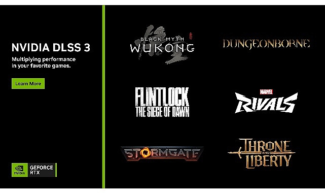 Stormgate, Dungeonborne, Flintlock: The Siege of Dawn, THRONE AND LIBERTY, Marvel Rivals NVIDIA DLSS ve NVIDIA Reflex Desteği Alıyor- Haber Şafak