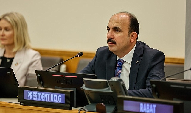 UCLG Başkanı Altay BM Genel Merkezi’nde Dünya Belediyelerine Seslendi: “Her Ortamda Filistinlilerin Sesi Olmaya Devam Edeceğiz”- Haber Şafak