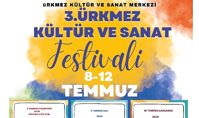 Ürkmez Kültür ve Sanat Festivali Başlıyor- Haber Şafak