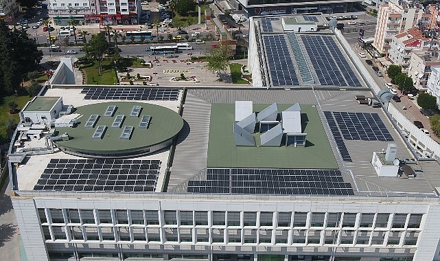 Antalya Büyükşehir Belediyesi enerjisini güneşten alıyor- Haber Şafak