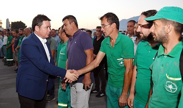 Başkan Aydın, güne emekçilerle başladı- Haber Şafak