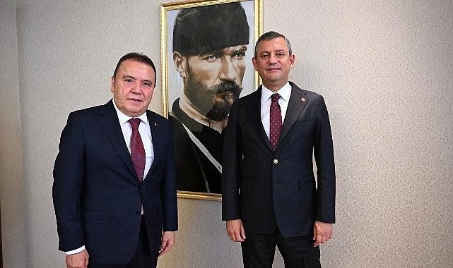 Başkan Muhittin Böcek, CHP Genel Başkanı Özgür Özel’i ziyaret etti- Haber Şafak