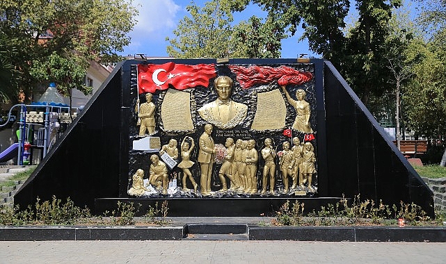 Başkan Mutlu talimat verdi, Atatürk Büstü yenilendi- Haber Şafak