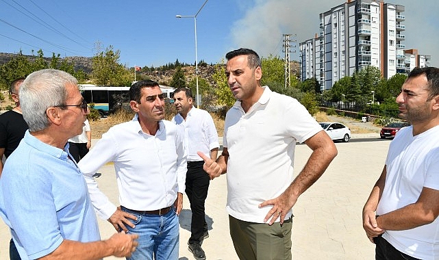 Başkan Yıldız’dan Yangın Bölgesinde İnceleme- Haber Şafak