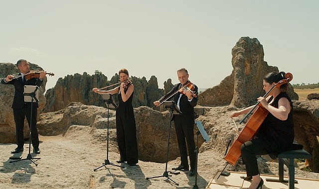 Borusan’ın 80 yıllık hikayesi Borusan Quartet ile binlerce yıllık Avdalaz Kalesi’nde yankılanıyor- Haber Şafak