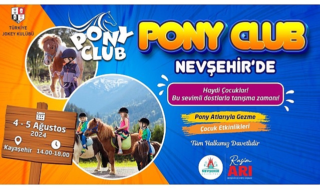 Çocuklar Kayaşehir’de ‘Pony’ Atlarına Binecek- Haber Şafak