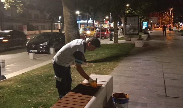 Cumhuriyet Bulvarı’nda bisiklet yolu yenilendi- Haber Şafak