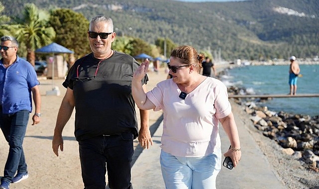 Didim Belediye Başkanı Hatice Gençay, ilçemizin göz bebeği olan Akbük Mahallesinde vatandaşlarla bir araya geldi- Haber Şafak