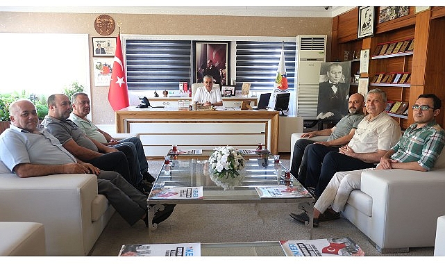 DİSK Şube Başkanı Küçük’ten Başkan Topaloğlu’na ziyaret- Haber Şafak