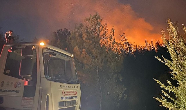 Efes Selçuk Belediyesi’nden yangın bölgesine destek- Haber Şafak