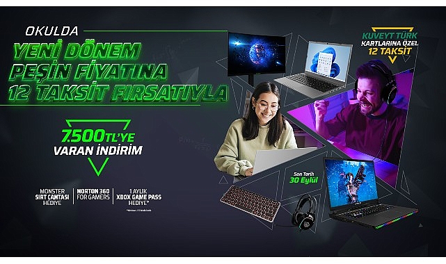 Eğitim sezonuna özel peşin fiyatına 12 taksit imkanı sunan canavar gibi kampanya- Haber Şafak