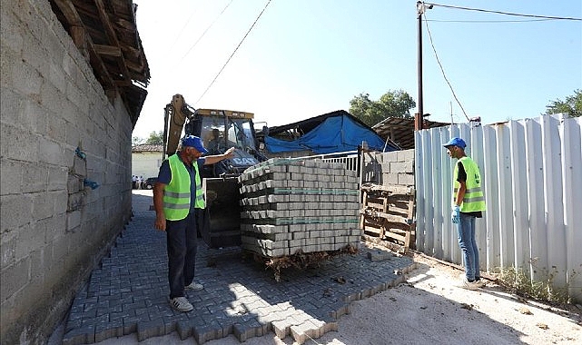 Hamamlı Mahallesinde Sokaklar Parke Taşla Kaplanıyor- Haber Şafak