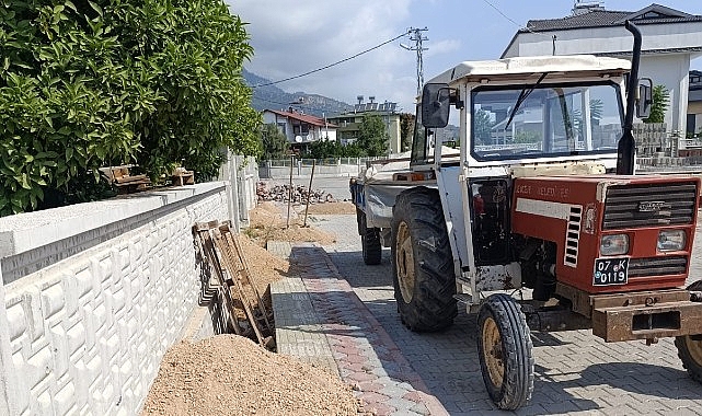 Kemer’de genelinde çalışmalar devam ediyor- Haber Şafak
