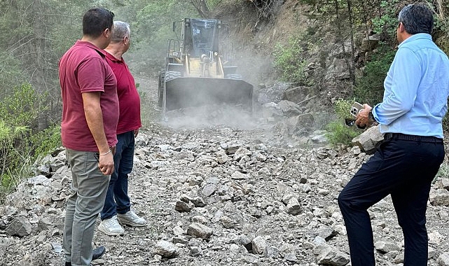 Kemer’de korkutan yangın- Haber Şafak