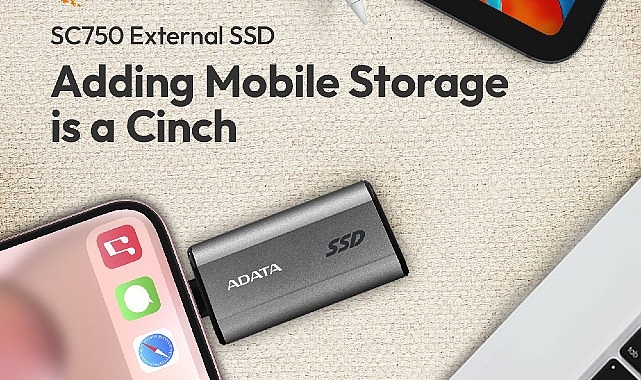 Mobil Cihazlar için İdeal Depolama Çözümü: ADATA SC750 Harici SSD- Haber Şafak