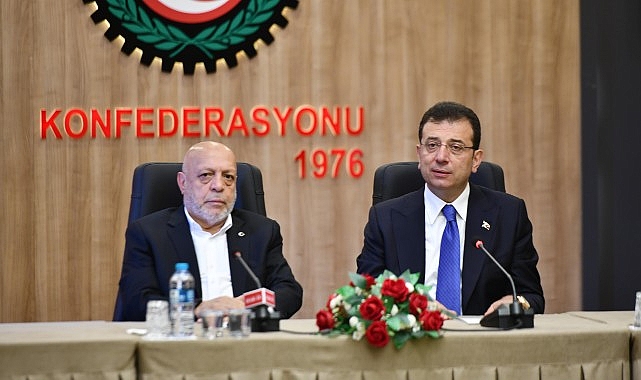 TBB ve İBB Başkanı Ekrem İmamoğlu, Türk-İş ve Hak-İş Genel Başkanlarıyla Ankara’da ayrı ayrı bir araya geldi- Haber Şafak